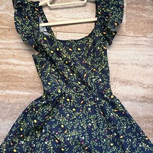Hill House Daphne Dress in Midnight Garden